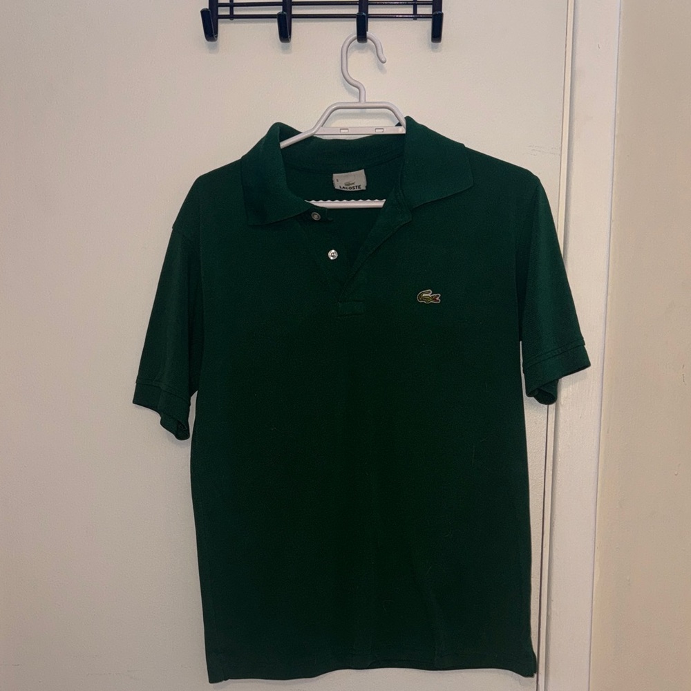 Lacoste Dark Green Polo Shirt for Men